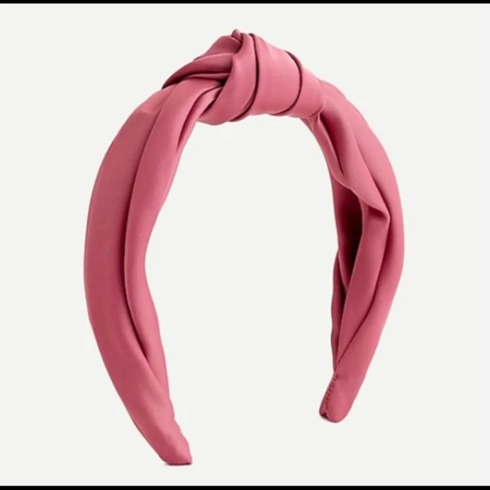 J.Crew Knot headband in satin